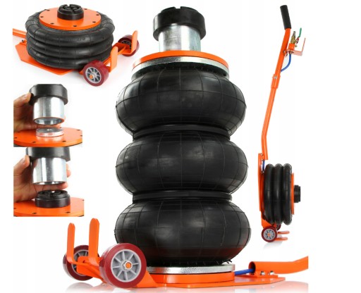 ПНЕВМАТИЧНИЙ ПІДЙОМ СНІГОВИК + кріплення 3500KG M80140