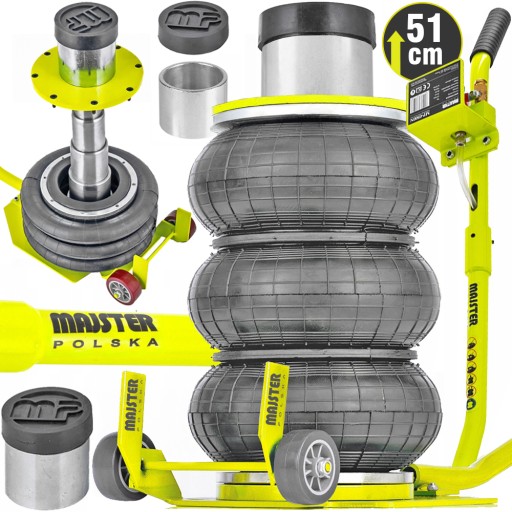 Пневматична посадочна щіточка 3,5т з жабкою 135-510мм