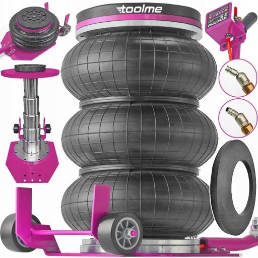 ПНЕВМАТИЧНИЙ АВТО домкрат ПОДУШКА СНІГОВИК 3.5Т жаба Toolme