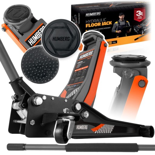 ГІДРАВЛІЧНИЙ АВТОПІДЙОМНИК 3T FROG 75-500MM ДОМКРАТ