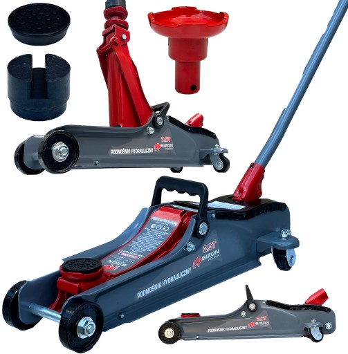 ГІДРАВЛІЧНИЙ АВТОМОБІЛЬНИЙ ПІДІЙМНИК ЖАБА ДОМКРАТ 2500KG 2.5T 85-390mm BIZON