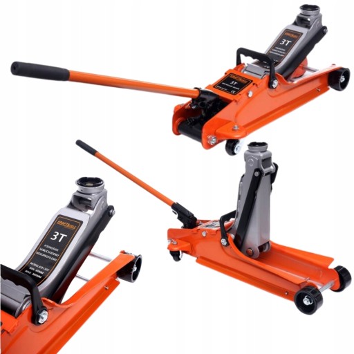 НИЗЬКОПРОФІЛЬНИЙ АВТОПІДЙОМНИК НА КОЛЕСАХ Frog JACK 3T KRAFT&DELE