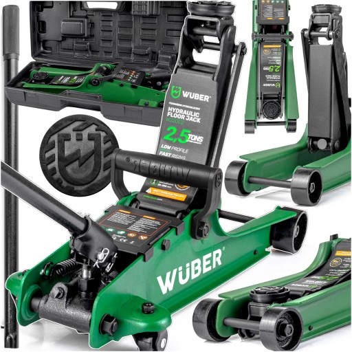 НИЗЬКОПРОФІЛЬНИЙ АВТОМОБІЛЬНИЙ ПІДЙОМНИК ЖАБА ГУМОВИЙ ДОМКРАТ 2,5 Т ДІАПАЗОН 85-380 ММ