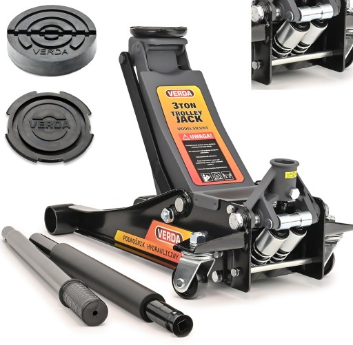 АВТОМОБИЛЬНЫЙ ДОМКРАТ ЛЯГУШКА БОЛЬШАЯ РЕЗИНА 3T 2-ПОРШНИ