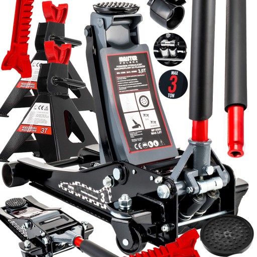 Автопідйомник жаба, домкрат 3Т + бігові доріжки
