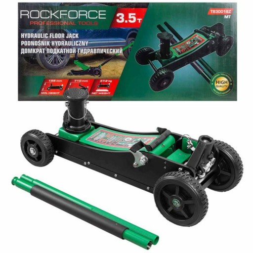 FROG CAR LIFT OFF-ROAD JACK LARGE WHEELS Hydraulic 3.5t
