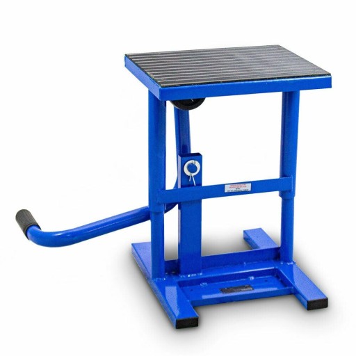 ПОДЪЕМНАЯ ПОДСТАВКА ДЛЯ ЭНДУРО МОТОЦИКЛА МОТОКРОСС ДО 150 КГ, СИНЯЯ