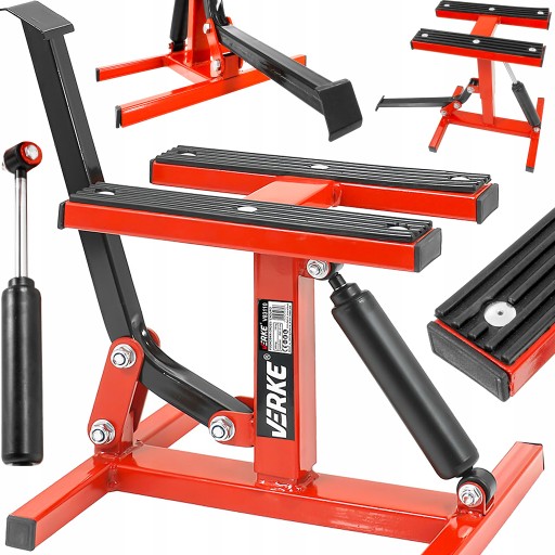 ПОДЪЕМНАЯ ПОДСТАВКА ДЛЯ МОТОЦИКЛА КРЕСТОВЫЙ ЭНДУРО ГИДРАВЛИЧЕСКИЙ МОТОЦИКЛ 130 КГ