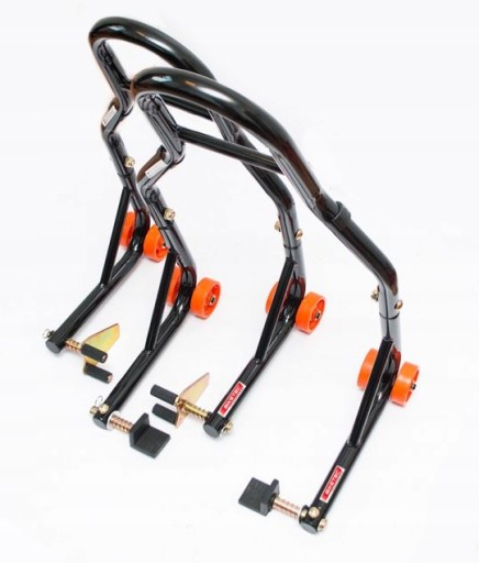 ПІДІЙНА СТІЙКА ДЛЯ МОТОЦИКЛА ПЕРЕДНЯ + ЗАДНЯ! BIKETEC