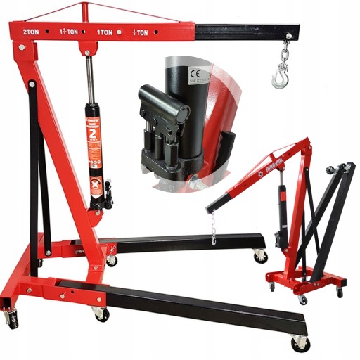 WORKSHOP LIFT 2000kg CRANE КРАН ДЛЯ ДВИГУНА 2Т