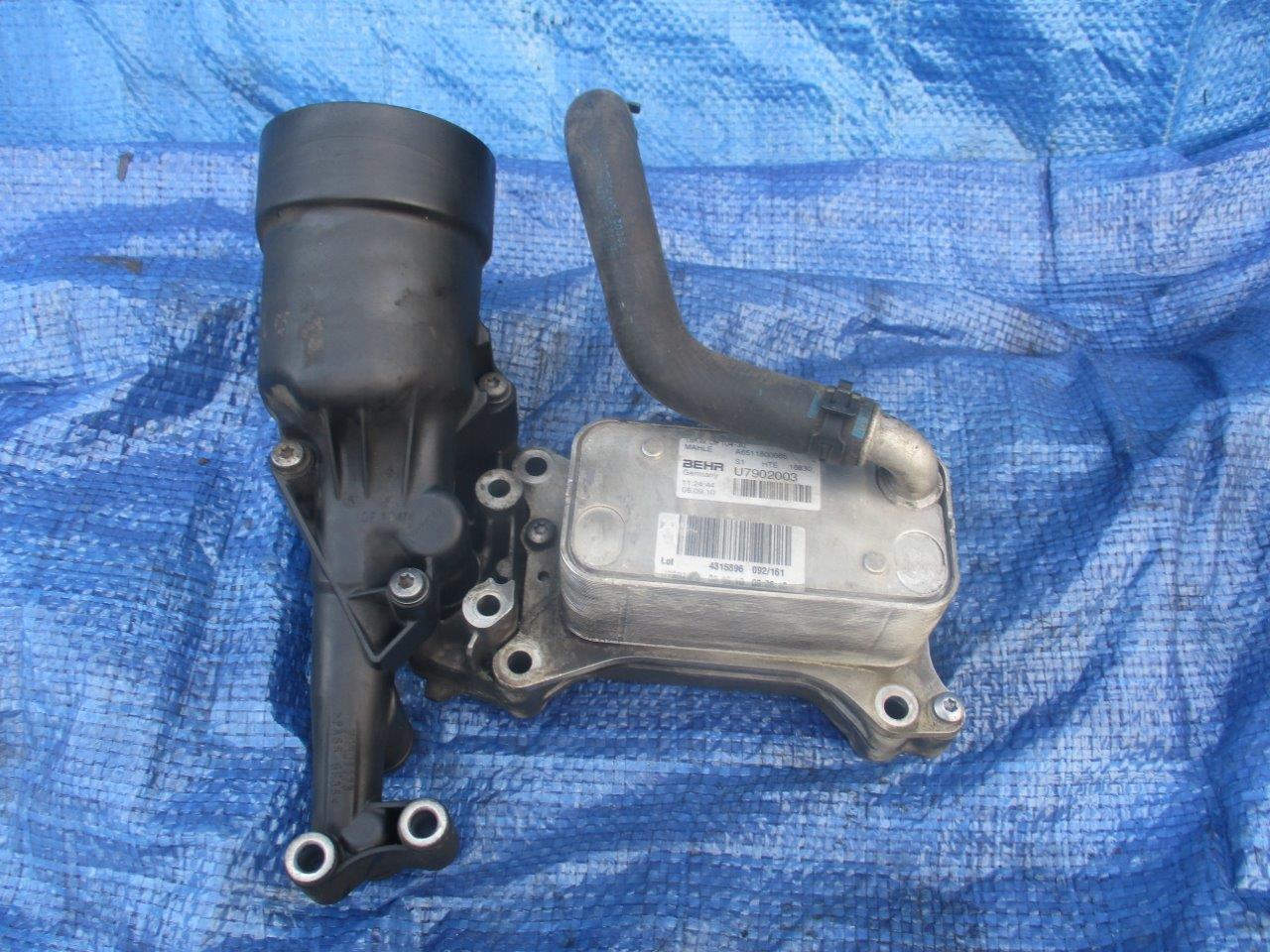 A6511800610 A6511800665 - Основание масляного фильтра MERCEDES SPRINTER W906 VITO