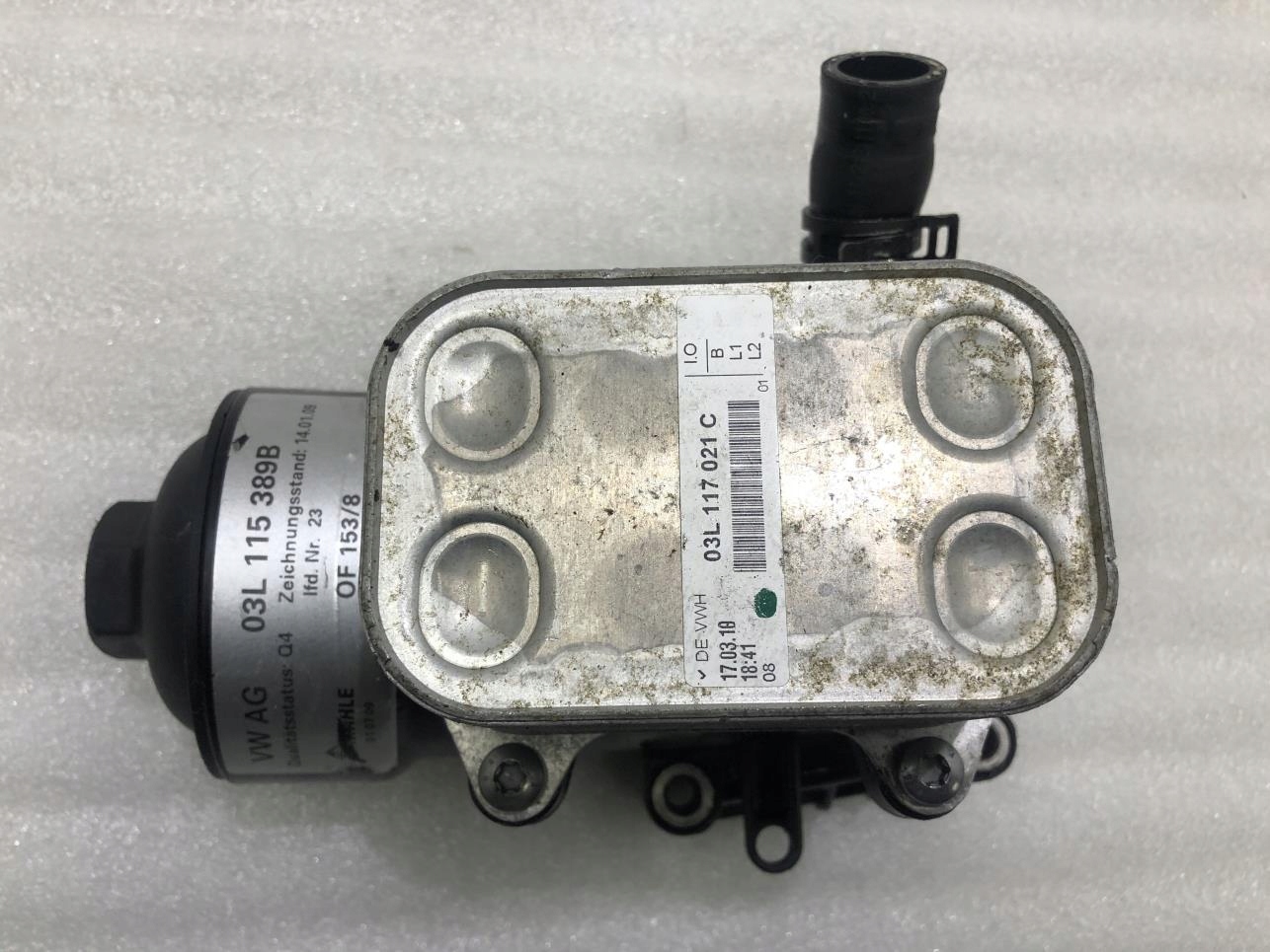 ОСНОВАНИЕ МАСЛЯНОГО ФИЛЬТРА VW TOURAN 2.0 TDI 03L115389B