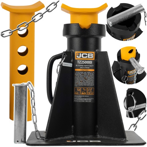 БЕЗПЕЧНА БАЗОВА СТІЙКА ДЛЯ МАЙСТЕРНІ 25 000 КГ JCB WHEELSTOCK