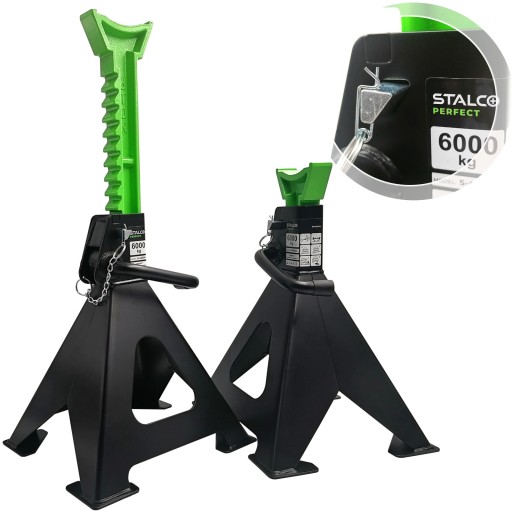 СТІЙКИ АВТОМОБІЛЬНІ СТІЙКИ 6Т 6000кг 390-605мм 2 шт.