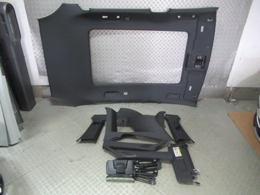 ОТДЕЛКА ПОТОЛКА ПАНОРАМНАЯ КРЫША R-LINE ЧЕРНАЯ VW TIGUAN III SET 571867501D 6PS