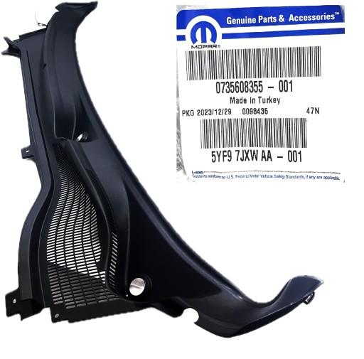 ПЛАСТИКОВОЕ СТЕКЛО ПЕРЕДНЕЕ FIAT DOBLO 735608355 FCA OE FIAT ORIGINAL