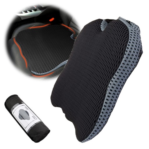 КЛИНОВА ПОДУШКА ДЛЯ АВТОМОБІЛЬНОГО СИДІННЯ ЕРГОНОМІЧНА ПІНА З ПАМ'ЯТТЮ