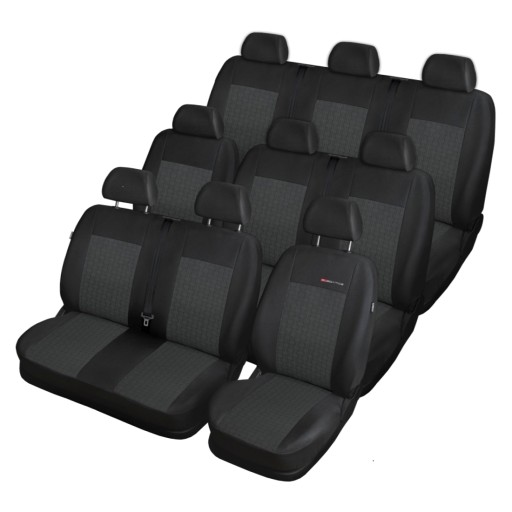 ЧОХЛИ ДЛЯ VW Transporter T6 BUS 9 персон. 2016, EO-0044067