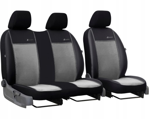 МІРІВНІ ЧОХЛИ НА СИДІННЯ АВТОБУСА ДЛЯ FORD TRANSIT CUSTOM 2+1 VIII