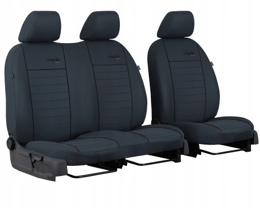 ЧОХЛИ ЗАМІРКИ ДЛЯ MERCEDES VITO W639 2+1 МІСЦЯ