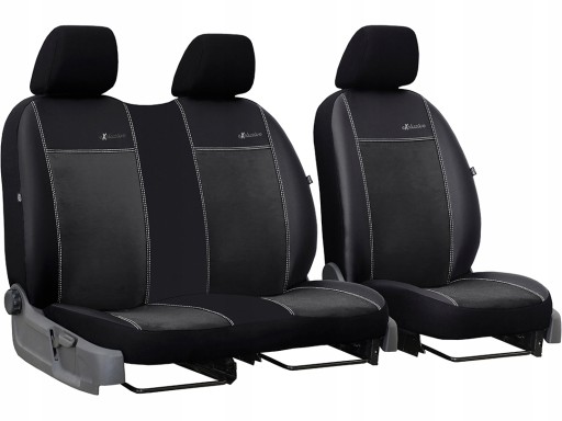 ЧОХЛИ МІРНІ НА СИДІННЯ АВТОБУСА ДЛЯ VW T5 2+1