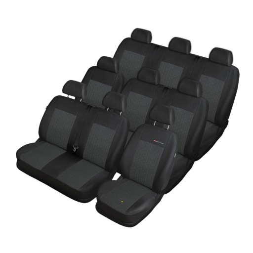 Чехлы на сиденья Opel Vivaro 9-мест. 2011, ЭО-0036563
