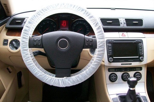 Защитные чехлы на руль с резинкой-250 шт.