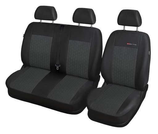 АВТОЧЕХЛЫ ДЛЯ АВТОМОБИЛЬНЫХ СИДЕНИЙ, ПРЕДНАЗНАЧЕННЫЕ ДЛЯ АВТОБУСОВ FORD TRANSIT 2+1 2013 ГОДА.