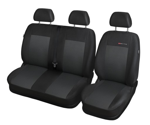 АВТОЧЕХЛЫ ДЛЯ АВТОМОБИЛЬНЫХ СИДЕНИЙ, ПРЕДНАЗНАЧЕННЫЕ ДЛЯ АВТОБУСОВ FORD TRANSIT 2+1 2013 ГОДА.