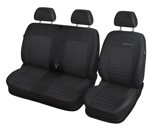 АВТОЧЕХЛЫ ДЛЯ АВТОМОБИЛЬНЫХ СИДЕНИЙ, ПРЕДНАЗНАЧЕННЫЕ ДЛЯ АВТОБУСОВ FORD TRANSIT 2+1 2013 ГОДА.