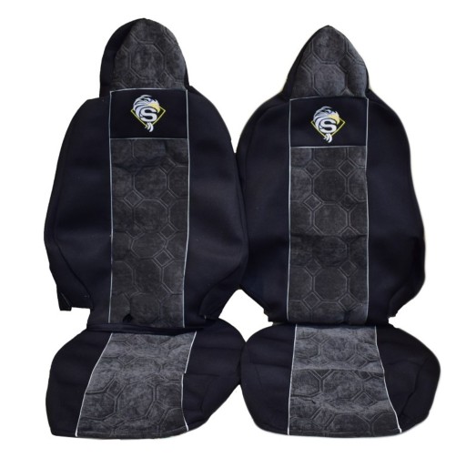 ЧЕХОЛЫ SCANIA R SERIES Streamline АВИАЦИОННЫЕ СИДЕНЬЯ СЕРЫЕ 2 РЕМНЯ ПОДГОЛОВНИК