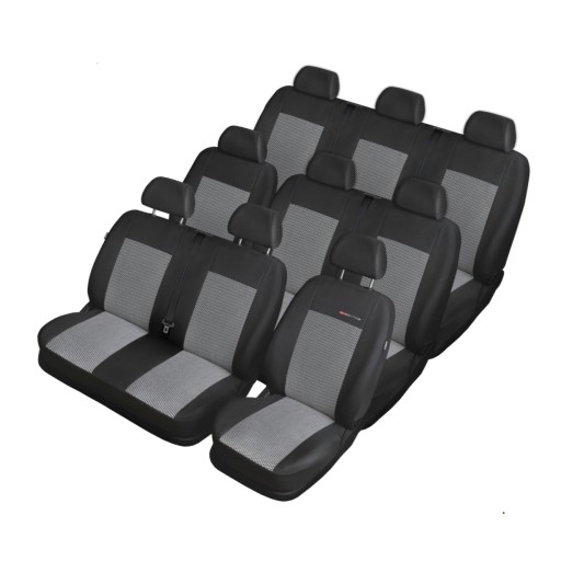 ЧОХЛИ НА СИДІННЯ Ford Transit Custom 9-місний 2.2 2019, EO-0043459