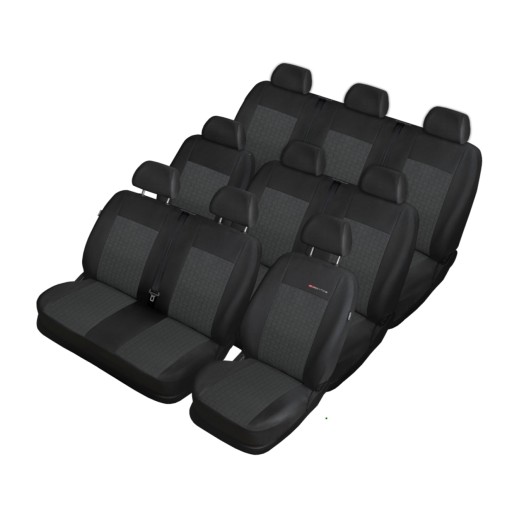 Чехлы на сиденья Peugeot Expert III 9os 2.0 2017, EO-0044046