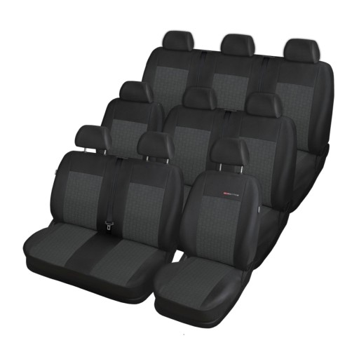 Чехлы на сиденья Peugeot Expert III 9os 2.0 2018, EO-0039805