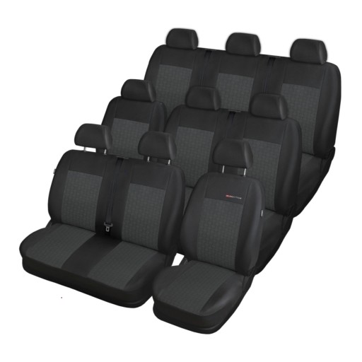 Чехлы на сиденья Peugeot Expert III 9os 2.0 2020, EO-0039625