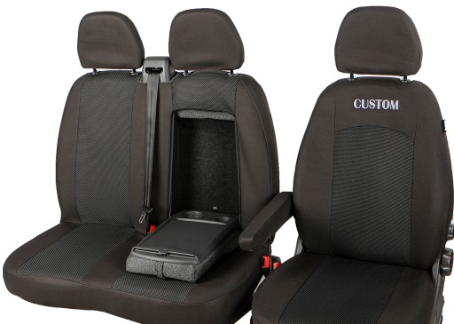 ЧОХЛИ НА FORD TRANSIT CUSTOM 2012-2023 р.в.