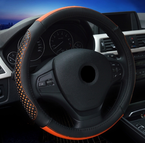 ЧОХОЛ НА КЕРМО УНІВЕРСАЛЬНИЙ ЖОВТИЙ ПОДАРУНОК