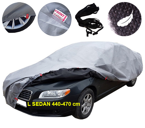 Чохол для автомобіля авто 5 шарів кріпильний ремінь L