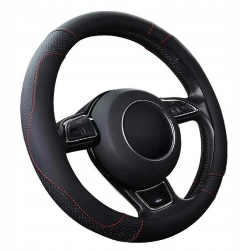 ЧОХОЛ РУЛЬОВОГО КОЛЕСА АВТОМОБІЛЯ ШКІРА