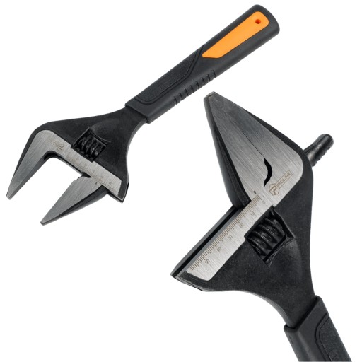 РАЗВОДНОЙ КЛЮЧ POLAX С ТОНКИМИ КУЛАЧКАМИ 300 ММ, РАСШИРЕНИЕ КУЛАЧЕК 0–59 ММ