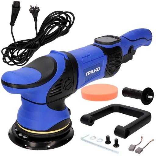 ЭЛЕКТРИЧЕСКАЯ ПОЛИРОВАЛЬНАЯ МАШИНКА DA 15MM ПОЛИРОВАЛЬНАЯ МАШИНКА 125MM ITALKO IDA125-1D LED 8M