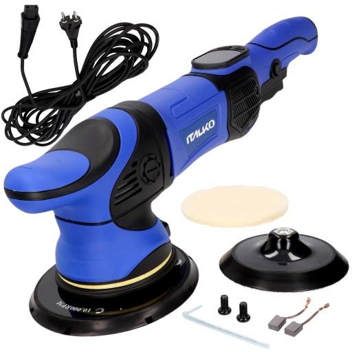 ЭЛЕКТРИЧЕСКАЯ ПОЛИРОВАЛЬНАЯ МАШИНА С РЕГУЛИРОВКОЙ СКОРОСТИ 1200ВТ КАБЕЛЬ ITALKO 8М