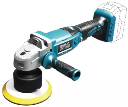 РОТАЦИОННАЯ ЭКСЦЕНТРИЧЕСКАЯ ПОЛИРОВАЛЬНАЯ МАШИНА 18В 125ММ 7085 DEDRA