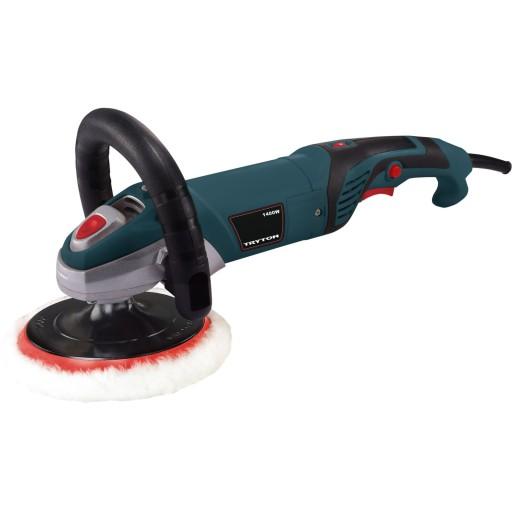 АВТОПОЛИРОВАЛЬНАЯ МАШИНА 1400ВТ, 180ММ, 600-3500/МИН