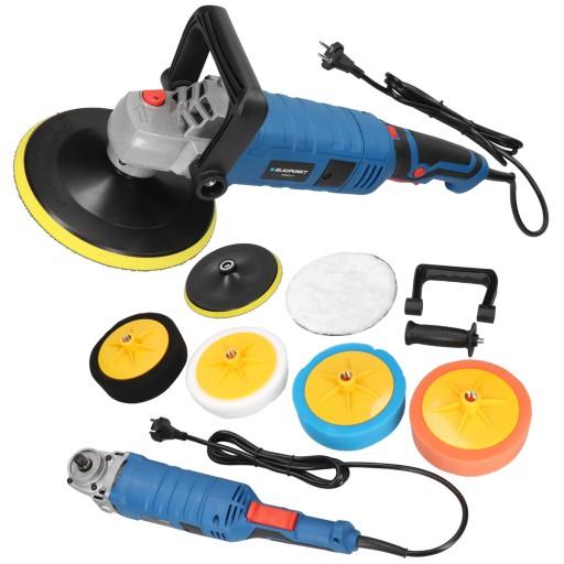 АВТОПОЛИРОВОЧНАЯ МАШИНА 1600ВТ ГУБКИ ПРОФЕССИОНАЛЬНАЯ ПОЛИРОВАЛЬНАЯ МАШИНА BLAUPUNKT CP4010