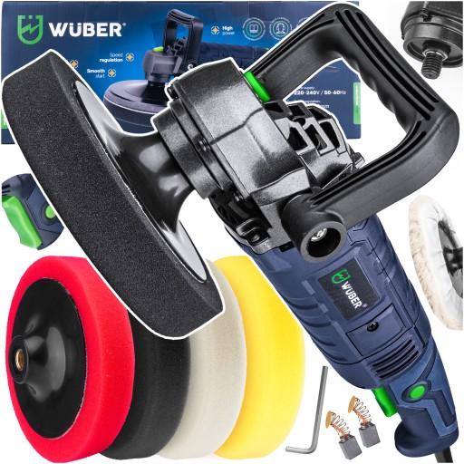 АВТОПОЛИРОВКА 2300ВТ ЭКСЦЕНТРИЧЕСКАЯ РЕГУЛИРОВКА СКОРОСТИ + НАБОР ГУБКИ + ВОЙЛКА
