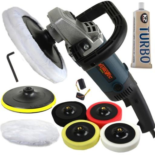 РЕГУЛЮВАННЯ ШВИДКОСТІ ПОЛІРУВАЛЬНОЇ ФАРБИ АВТОМОБІЛЯ НАБІР ШЛІФАЛЬНОЇ МАШИНИ EUROTEC