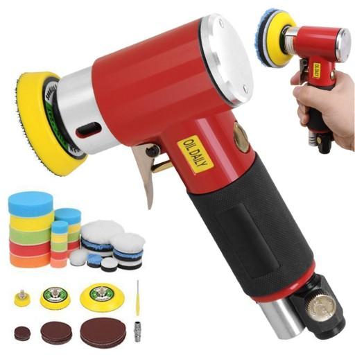 НАБОР АВТОПОЛИРОВКИ С РЕГУЛИРУЕМОЙ СКОРОСТЬЮ 15000 ОБ/МИН + 15 ГУБОК