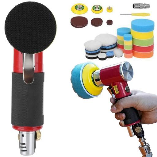 ПОЛІРУВАЛЬНА МАШИНА ДЛЯ АВТОМОБІЛІВ ШЛІКУВАЛЬНА МАШИНА ДЛЯ МЕБЛІВ 15 000 ОБ/ХВ + 15X ПОЛІРУЮЧА ГУБКА