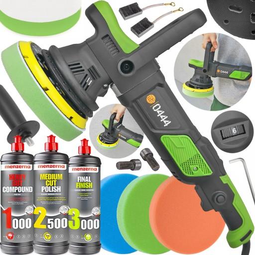 АВТОПОЛИРОВКА ЭКСЦЕНТРИЧЕСКАЯ ШЛИФОВАЛЬНАЯ МАШИНА + ГУБКА + ПОЛИРОВАЛЬНАЯ ПАСТА MENZER